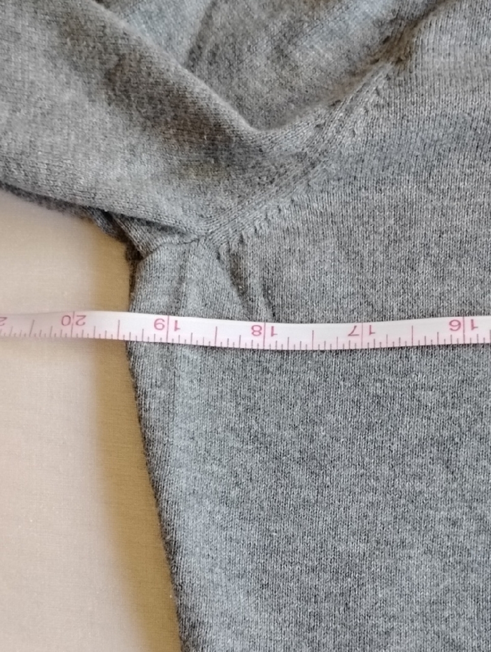 Brooks Brothers Cotton Jewel Neck Fitted Sweater M Heather Gray - Picture 7 of 9